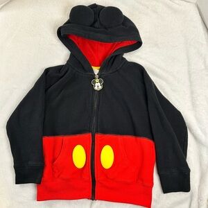 Disney Mickey Mouse Hooded Zip up Jacket